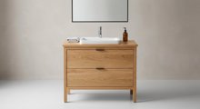 Mueble de baño con lavamanos, 60 cm